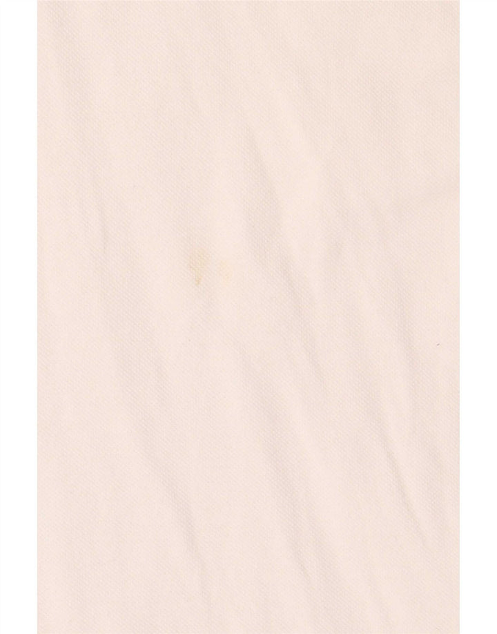Crew Clothing Polo para hombre Algodón blanco mediano
