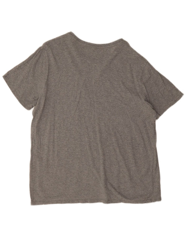 Camiseta Levi's para hombre Top grande de algodón moteado gris