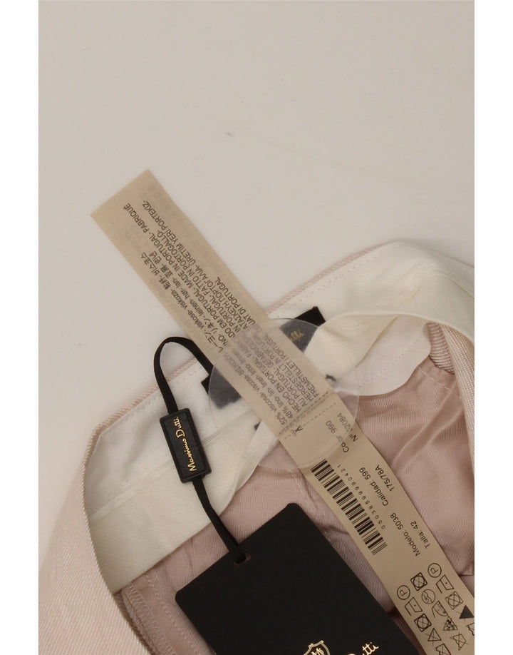 Massimo Dutti Pantalón Corto Regular Mujer EU 42 Large W32 L26 Rosa