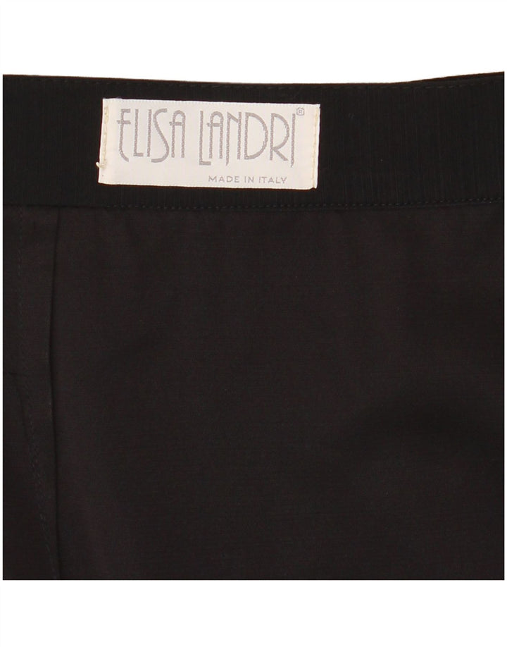 ELISA LANDRI Falda larga para mujer W30 Mediana Negra