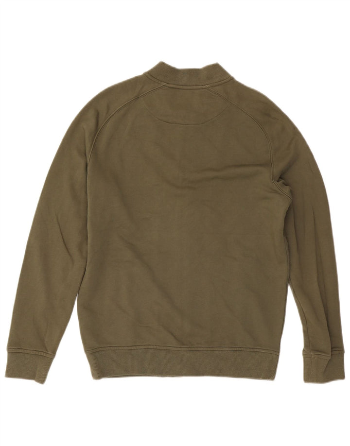Lyle & Scott Chaqueta de chándal para hombre, talla pequeña, algodón caqui