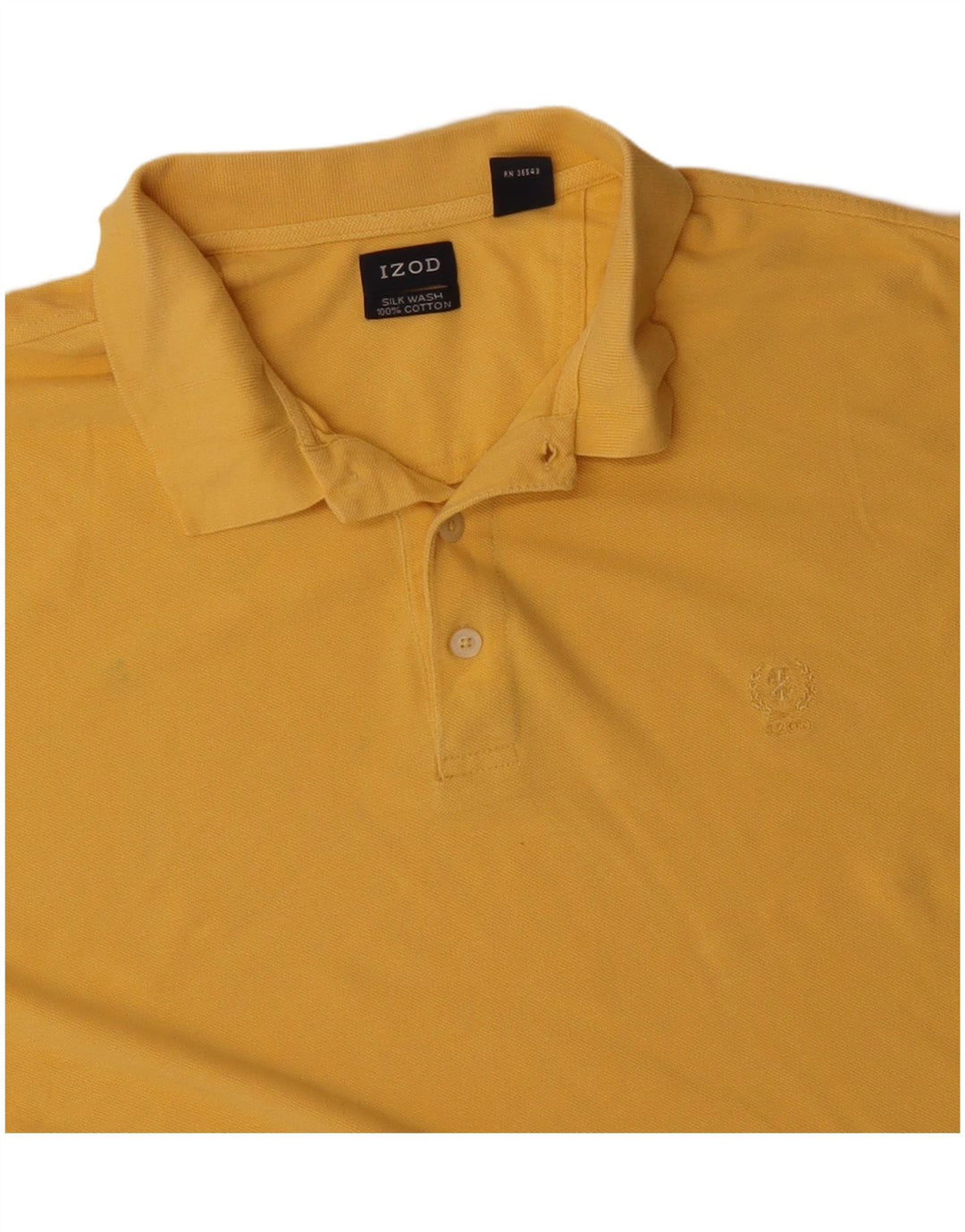 IZOD Polo Hombre XL Algodón Amarillo