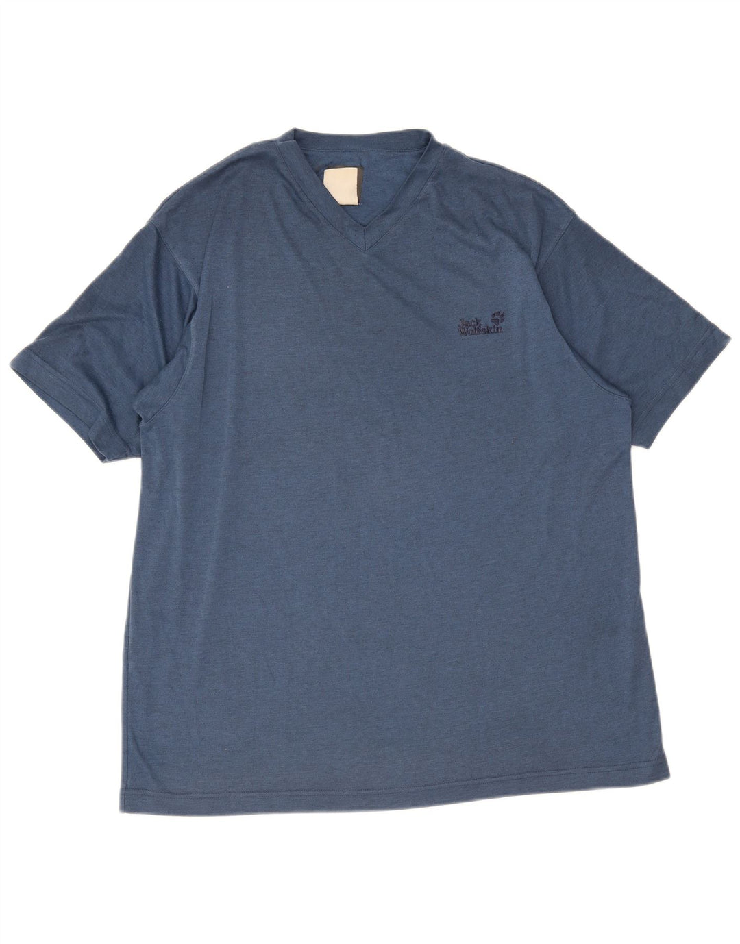 Jack Wolfskin Camiseta Hombre Top XL Poliéster Azul