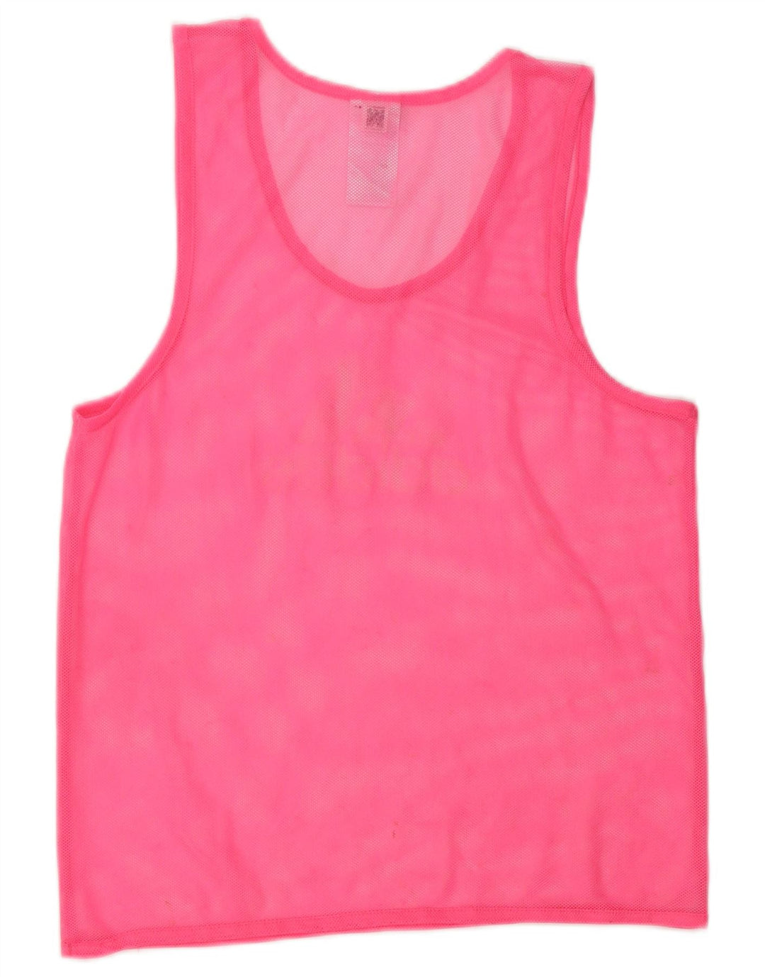 Adidas Mujer Gráfico Chaleco Top UK 10 Pequeño Rosa Poliéster
