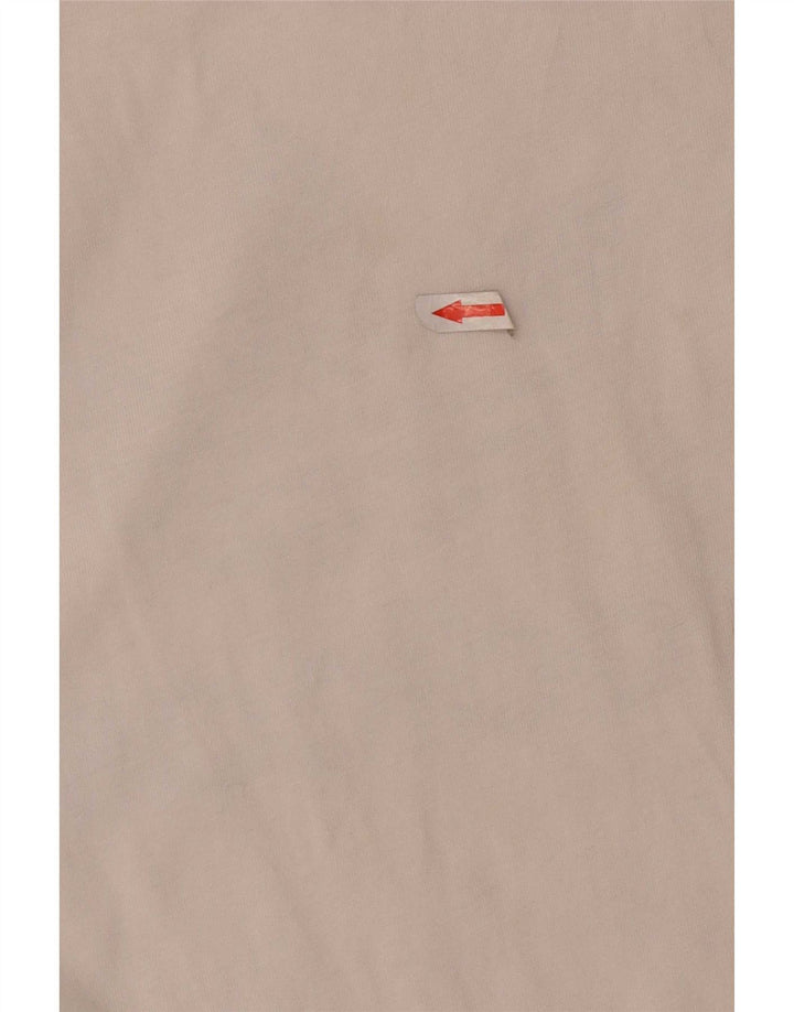 Adidas Hombre Camiseta Gráfica Top Mediano Blanco