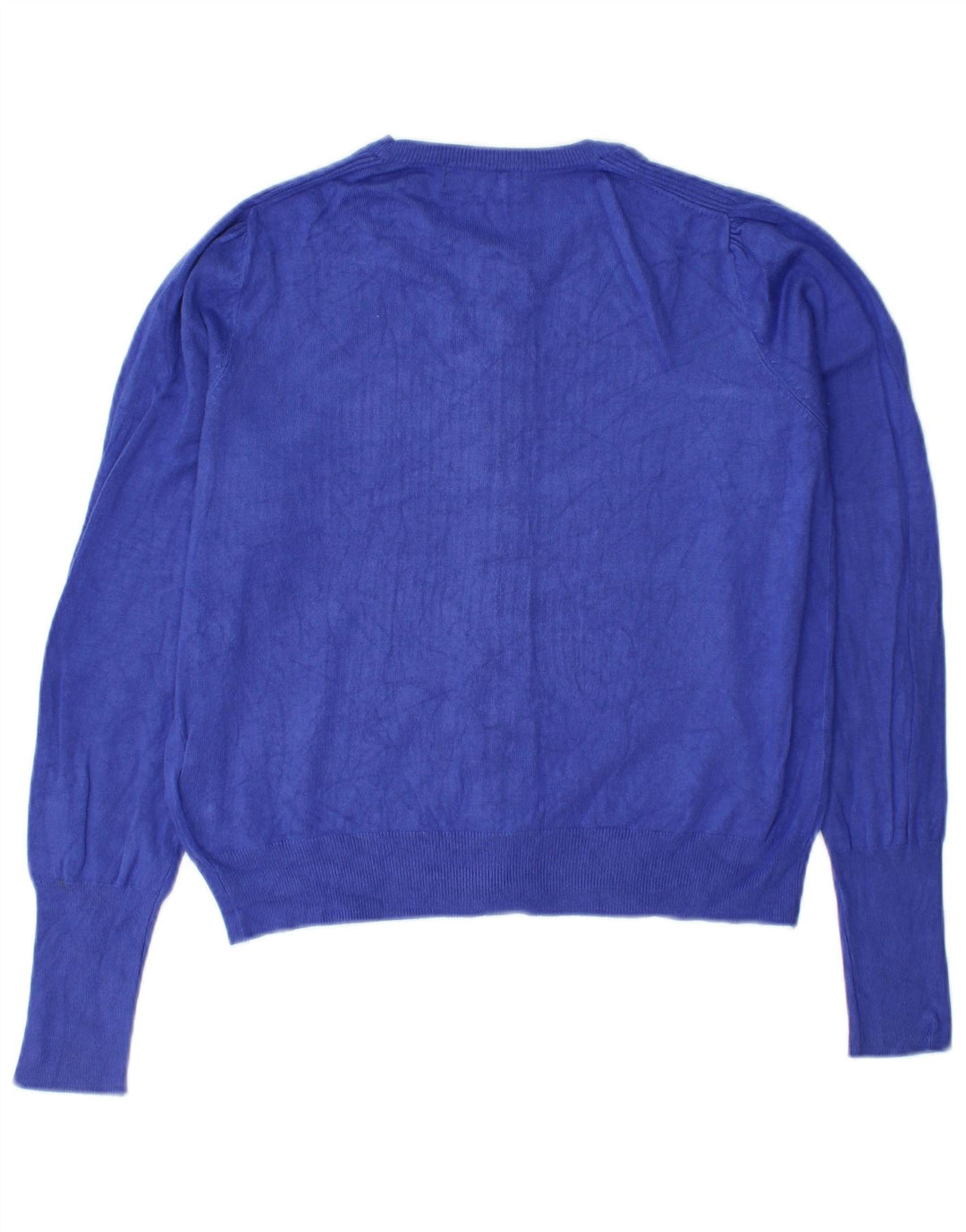 Marks & Spencer - Cárdigan para mujer, talla 40, viscosa azul medio