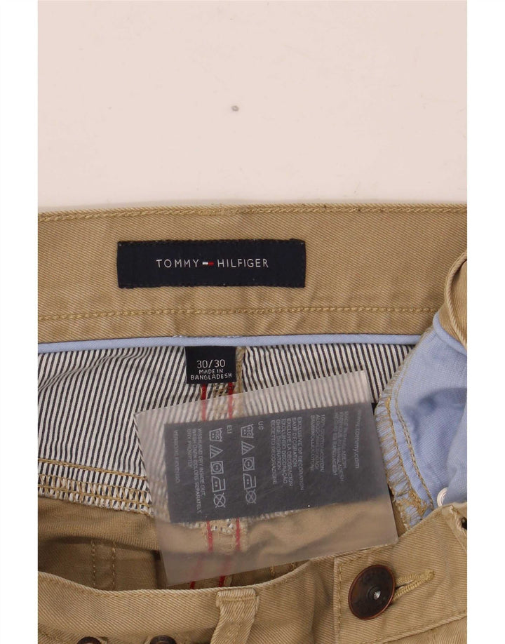 Tommy Hilfiger Vaqueros Bootcut para Hombre W30 L30 Algodón Beige