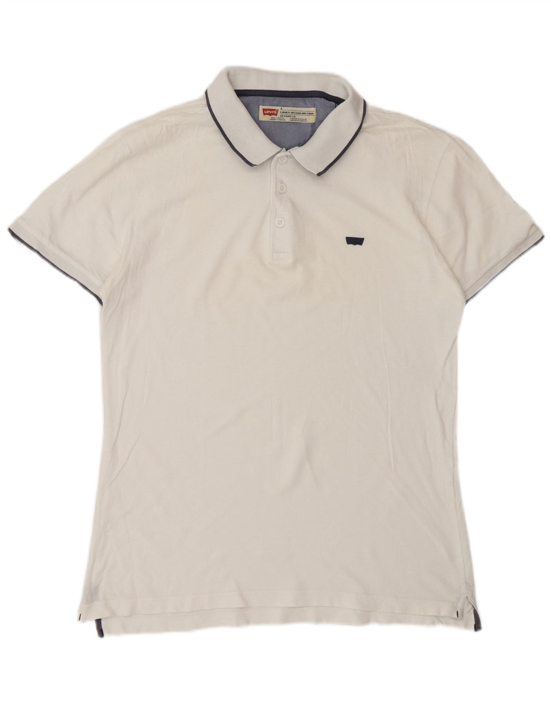 Levi's Polo De Ajuste Estándar Para Hombre Blanco Mediano