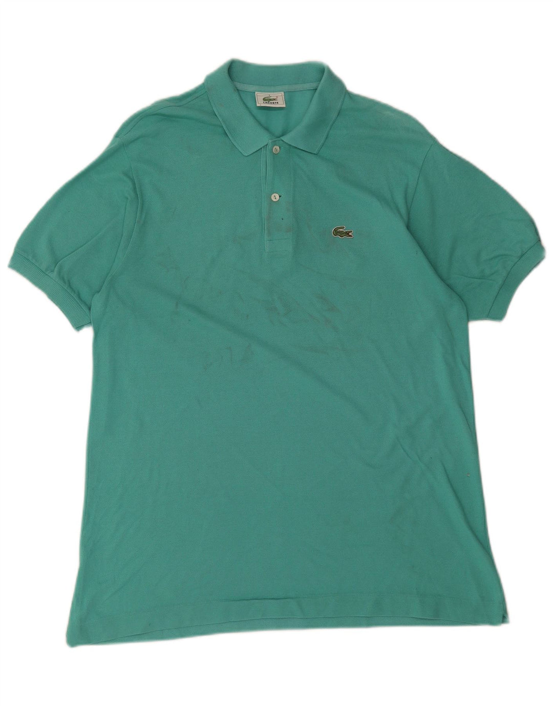 Polo Lacoste para hombre talla 5 grande algodón verde