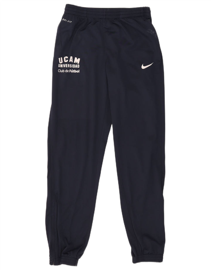 Nike Dri Fit Graphic Pantalones De Chándal Joggers Azul Marino Mediano