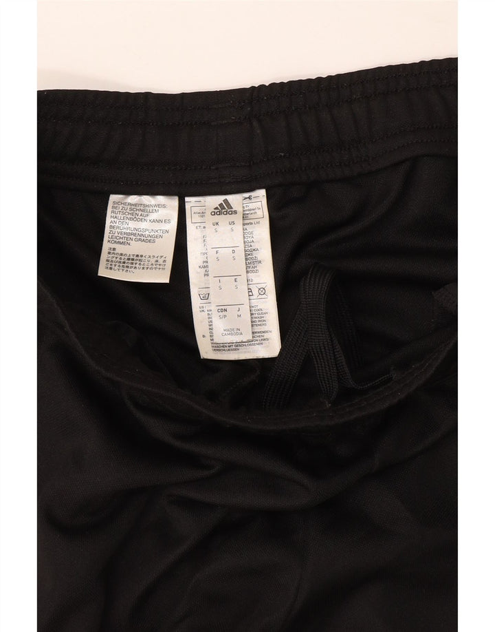 Adidas Mens Climacool Chándal Pantalones Pequeños Negro Poliéster