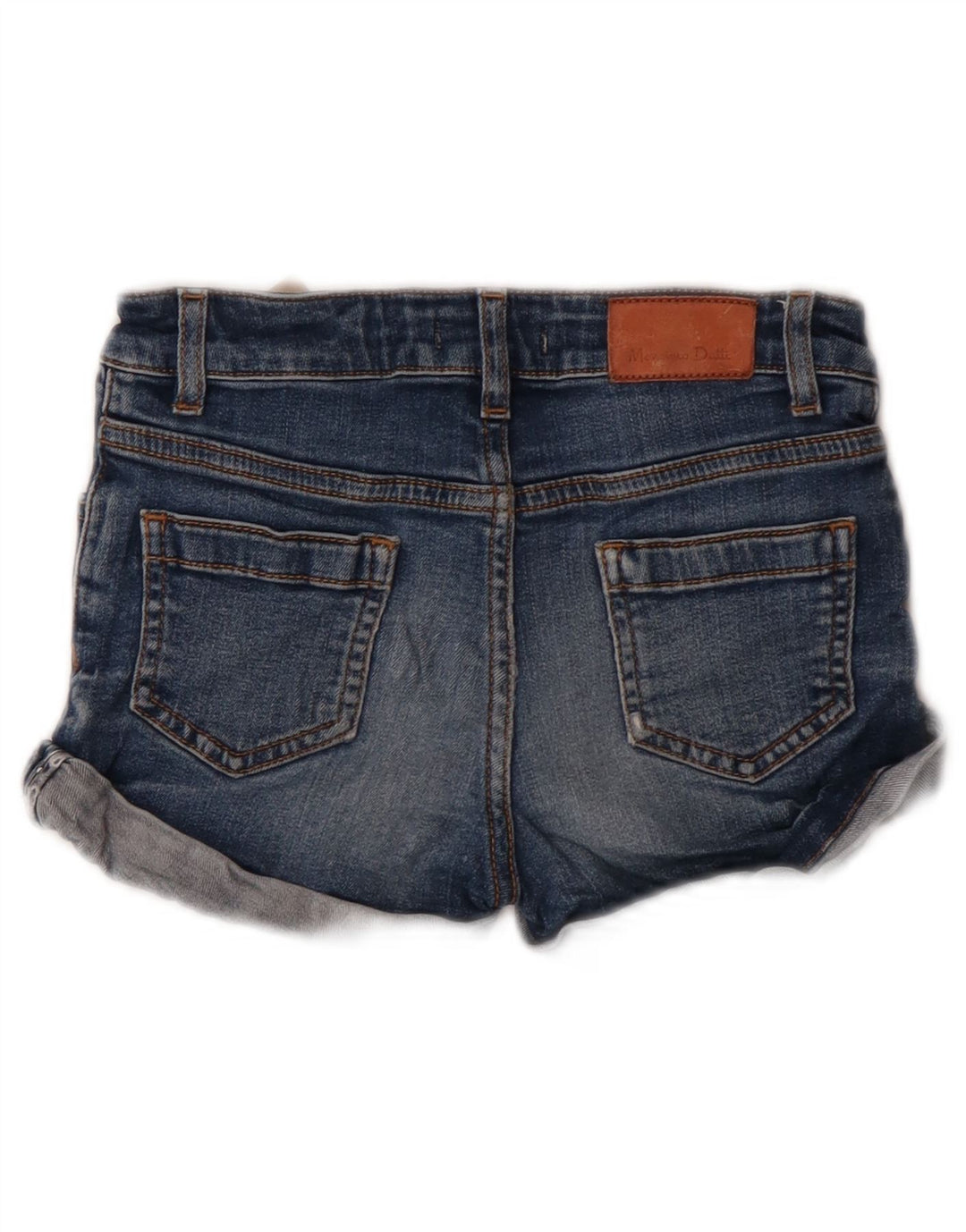 Massimo Dutti Shorts Vaqueros Niña 5-6 Años W22 Azul Algodón