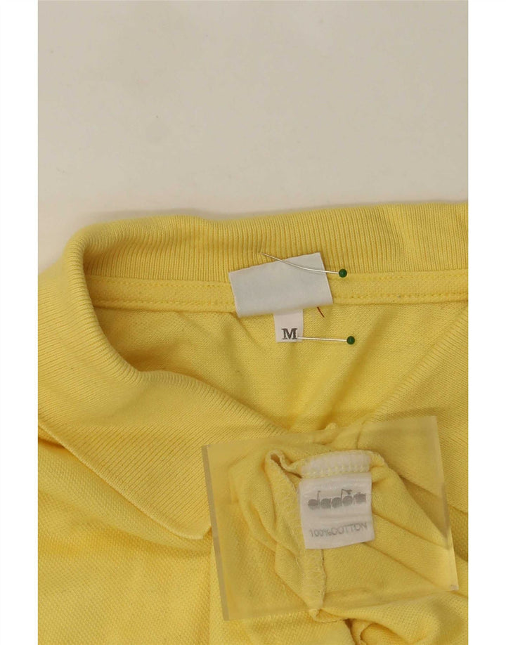 Polo Diadora Hombre Algodón Amarillo Medio