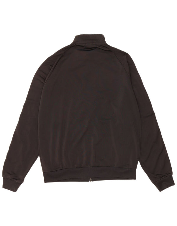 Adidas Hombre Chándal Top Chaqueta Mediano Negro Poliéster