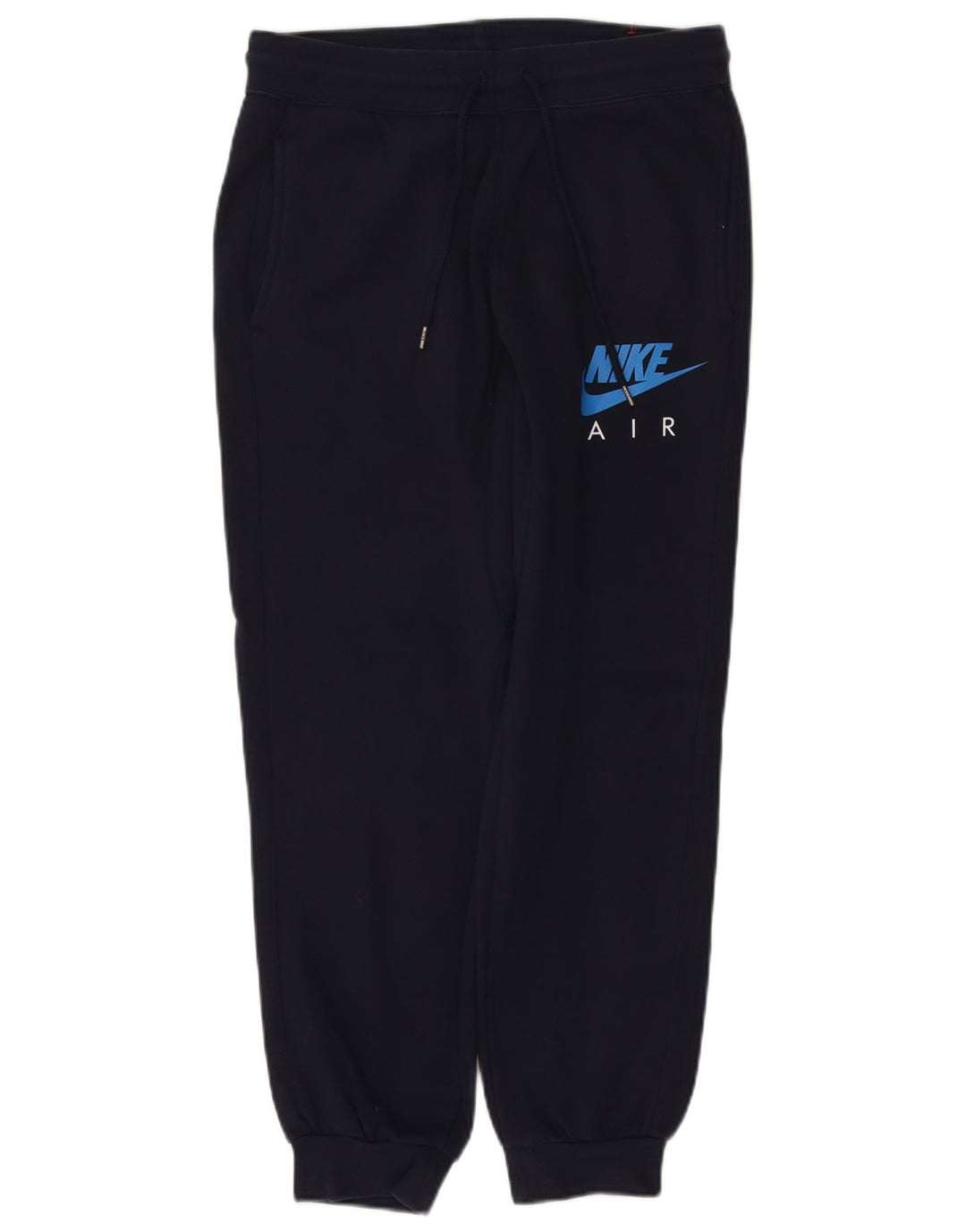 NIKE Hombre Air Graphic Pantalones de Chándal Joggers Medium Azul Marino Algodón