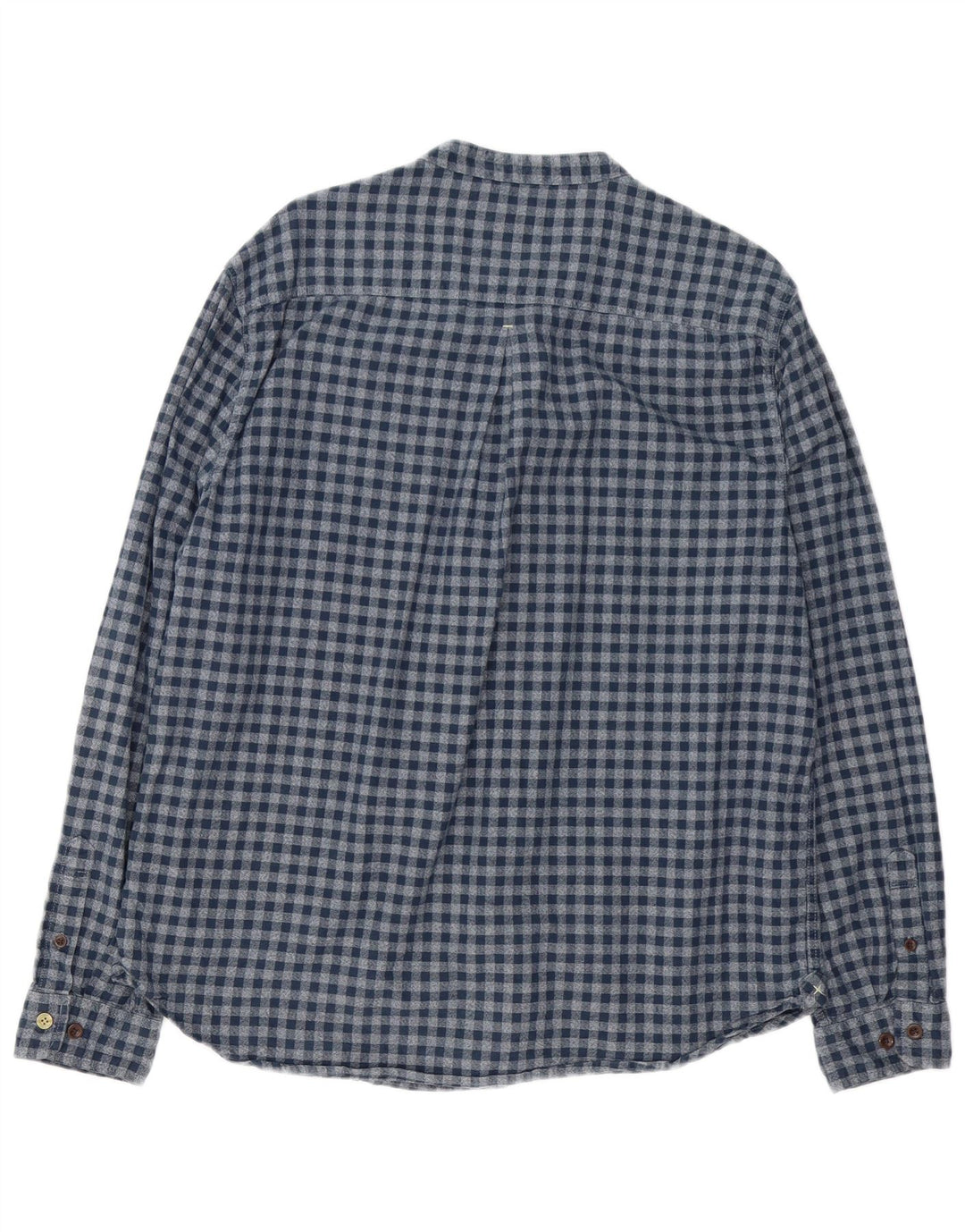 Camisa de corte clásico para hombre de White Stuff XL de algodón a cuadros azules