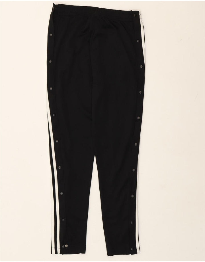 Adidas Pantalones de chándal para mujer UK 8/10 Small Negro Poliéster