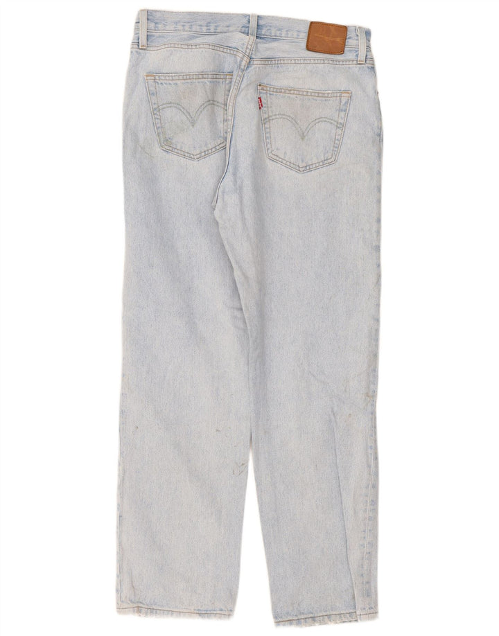 Vaqueros Levi's Mujer 501 Rectos W28 L30 Algodón Azul