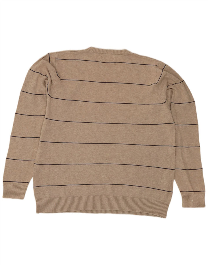 Marks & Spencer Jersey de Cuello Redondo Azul Harbor para Hombre Beige Medio