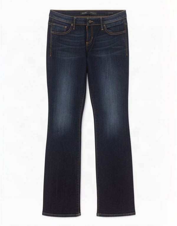 Vaqueros Guess Mujer Low Bootcut W29 L33 Algodón Azul Marino