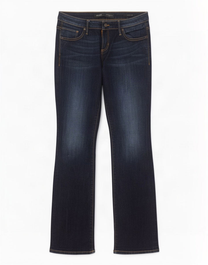 Vaqueros Guess Mujer Low Bootcut W29 L33 Algodón Azul Marino