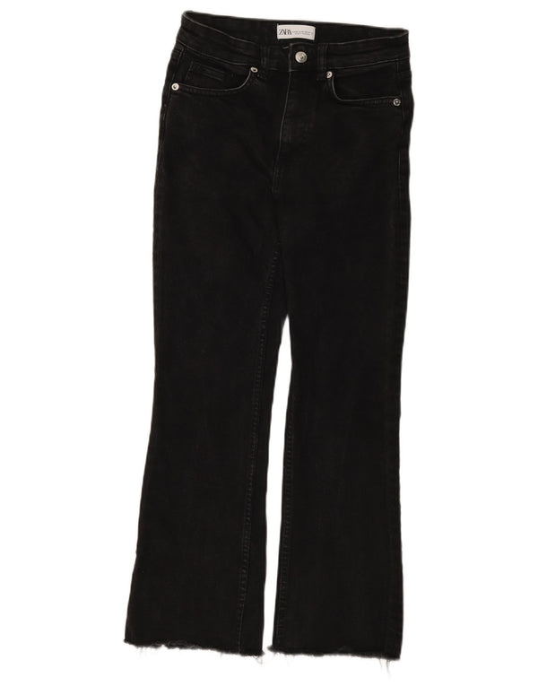 Zara Vaqueros Bootcut Mujer EU 36 XS W26 L25 Negro