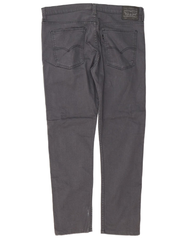 Levi's Mens 508 Pantalones Casuales Rectos W36 L31 Algodón Gris