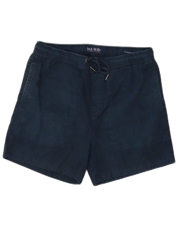 Jack Wills Pantalones cortos chinos teñidos en ropa para hombre Pequeño W29 Algodón azul marino