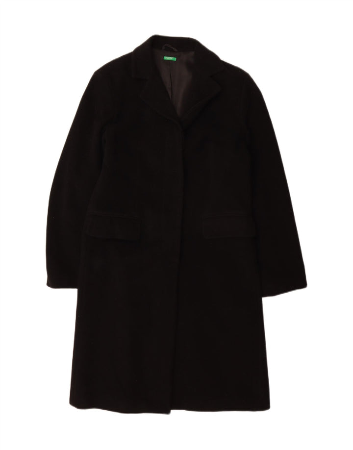 Abrigo Benetton Mujer ES 40 Pequeño Negro