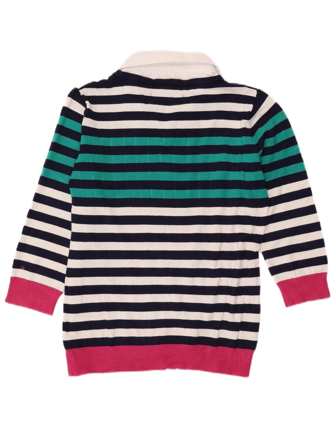 Paco Coastal - Jersey extragrande con cuello en V para mujer, talla S, multicolor