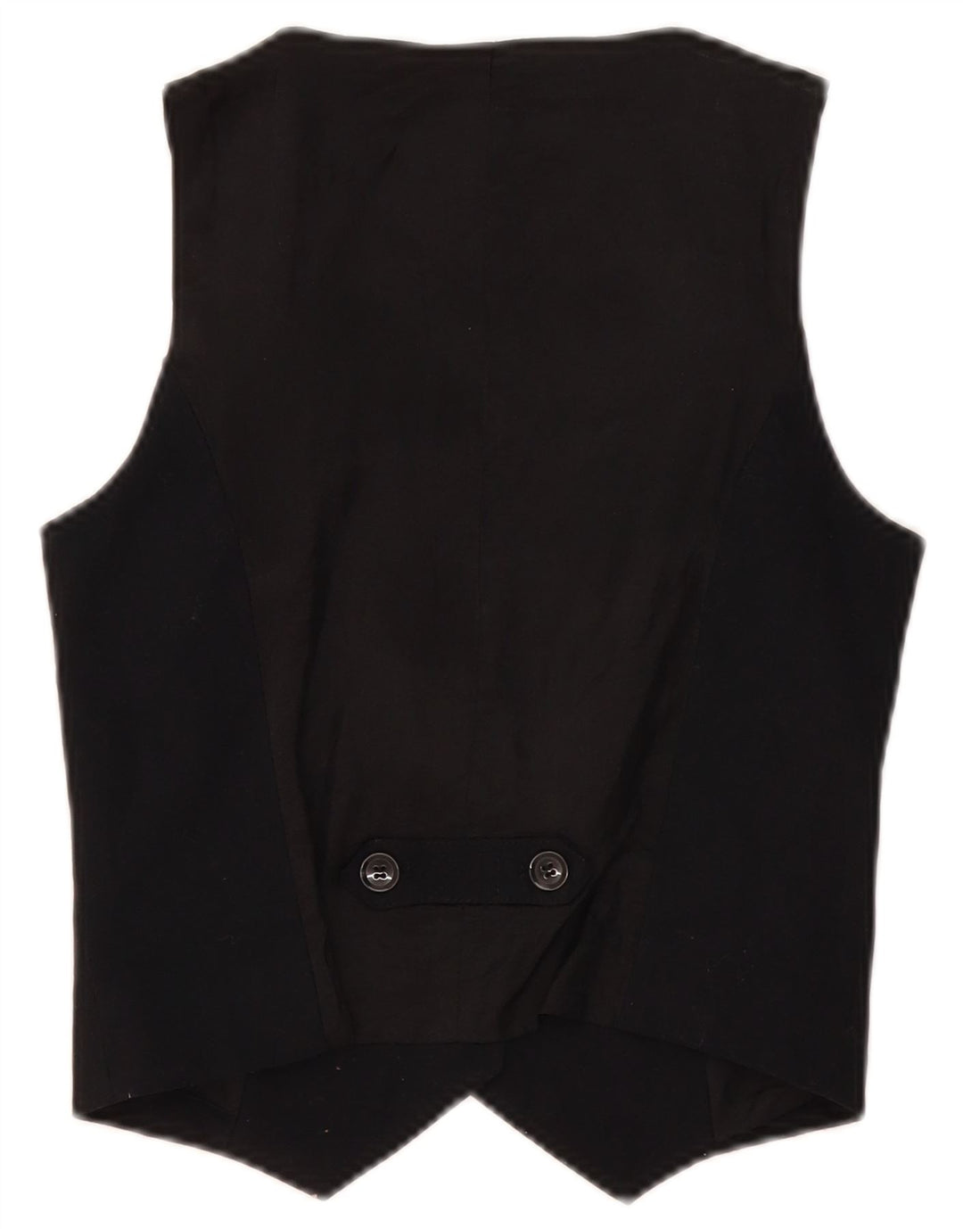 Chaleco Zara Mujer UK 6 XS Negro Poliéster
