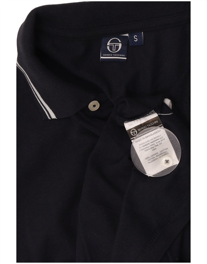 Sergio Tacchini Polo Hombre Small Azul Marino Algodón