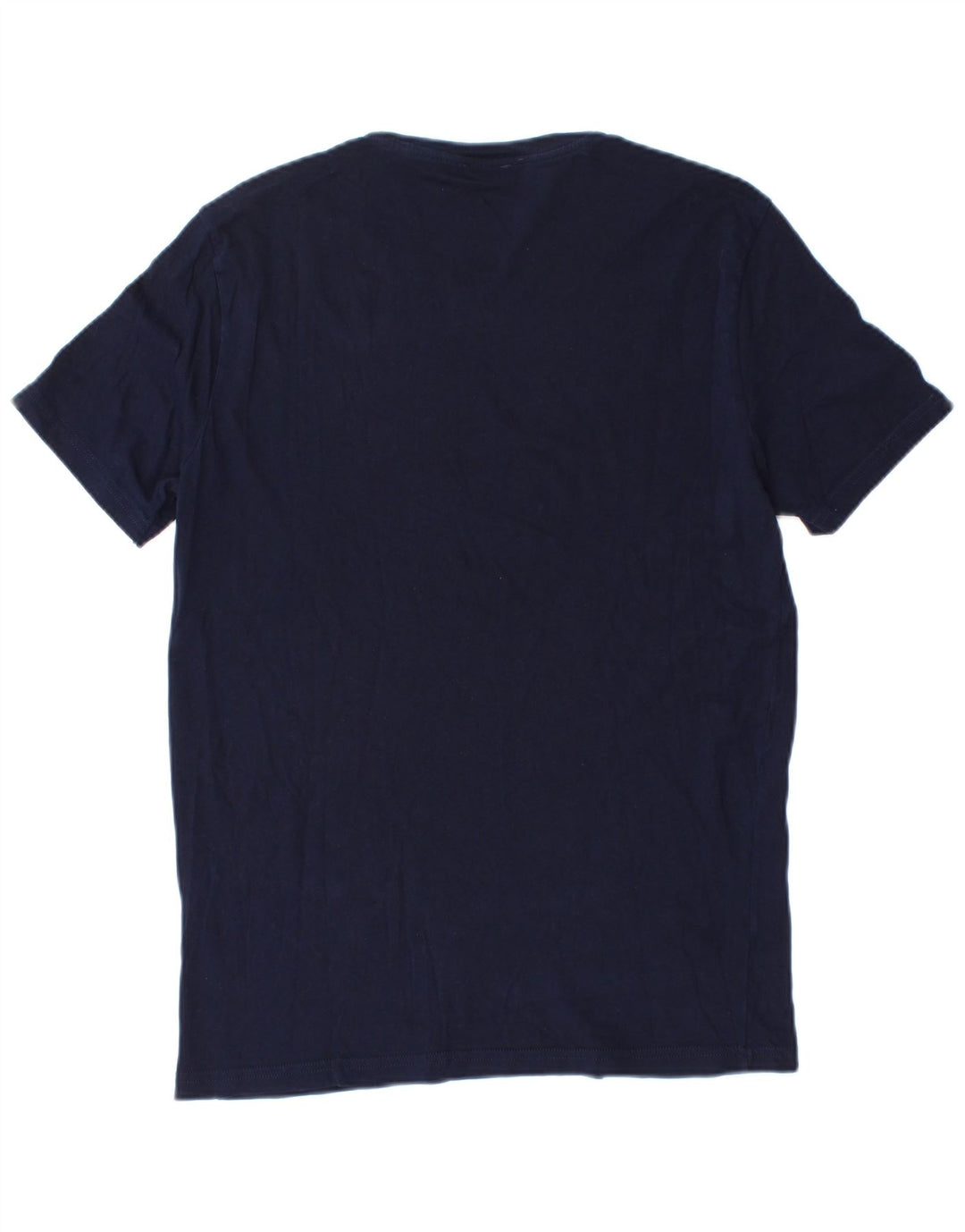 Camiseta Benetton Hombre Top Medium Azul Marino Algodón