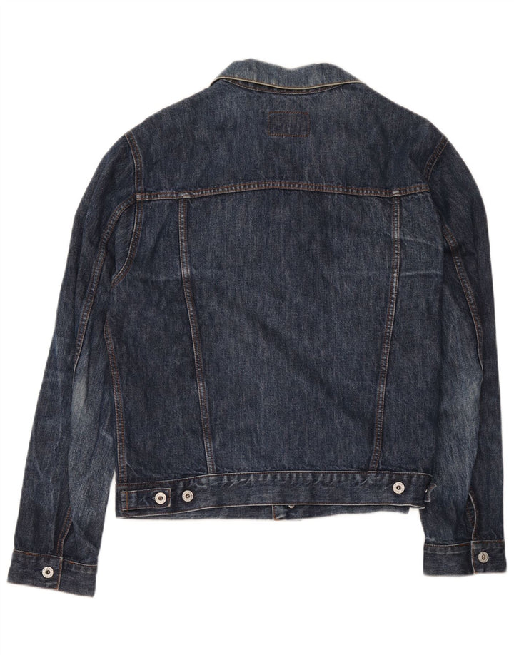 Energie Chaqueta Vaquera para Mujer UK 46 Grande Algodón Azul