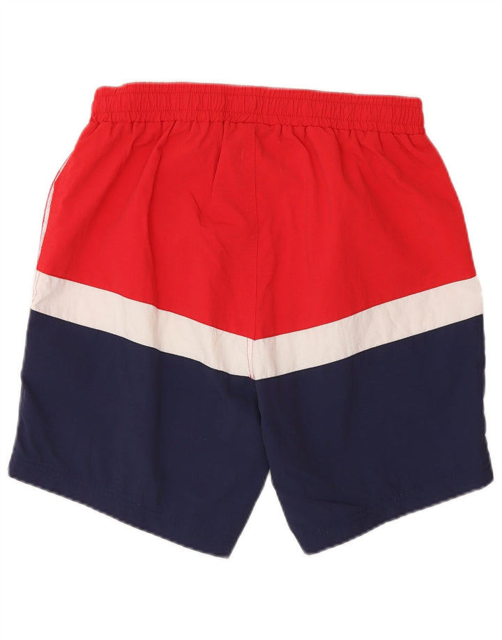 Fila Bañador Hombre Pequeño Rojo Colorblock Nylon
