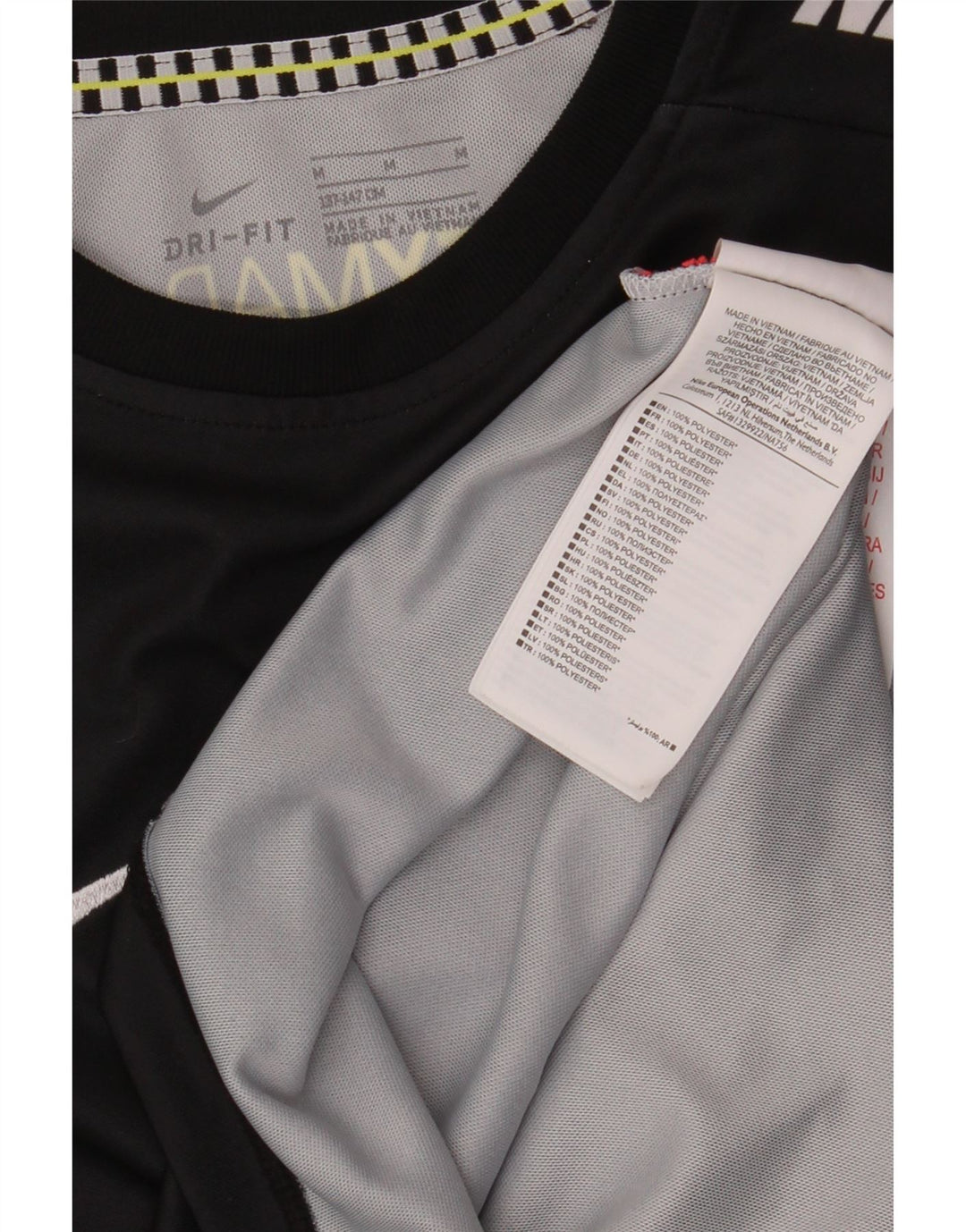 NIKE Camiseta Mercurial Graphic para niños 10-11 años Mediana Negro Poliéster