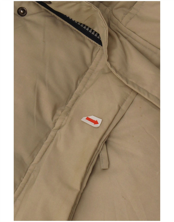 Asics Chaleco acolchado para hombre UK 42 XL Poliéster beige