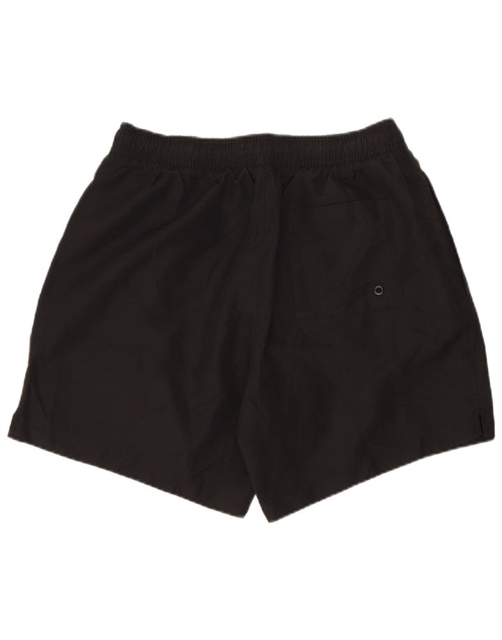 Calvin Klein Bañador con gráfico para hombre, tamaño pequeño, poliéster negro