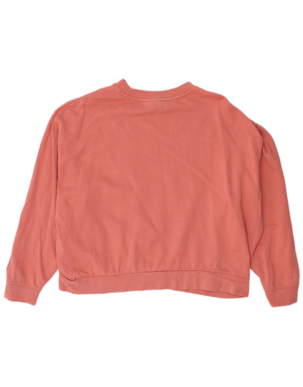 Lee - Sudadera con gráfico para mujer, ajuste relajado, talla 44, algodón, color rosa medio