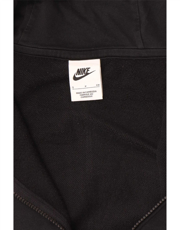 Nike - Sudadera con capucha para mujer, extragrande, con cremallera, talla 10, color negro