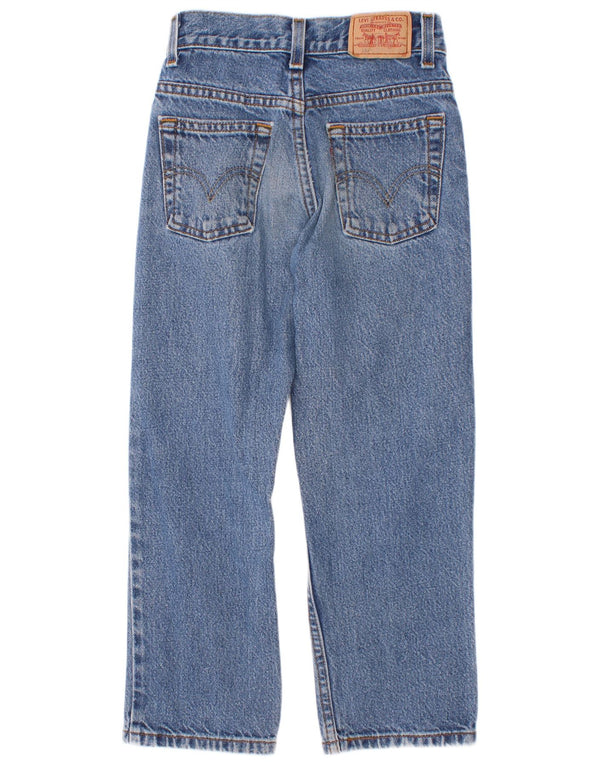 Levi's Vaqueros rectos de ajuste relajado 550 para niños 6-7 años W22 L21 Algodón azul