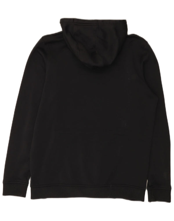 Under Armour Cold Gear Graphic Sudadera con capucha para hombre, talla pequeña, poliéster negro