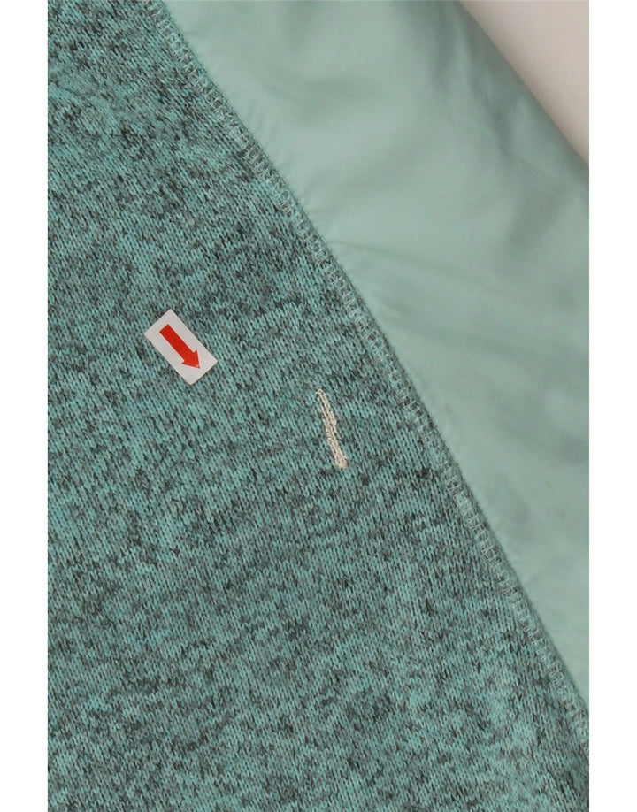 HELLY HANSEN Chaqueta superior de chándal para mujer Reino Unido 44 Grande Verde Colorblock