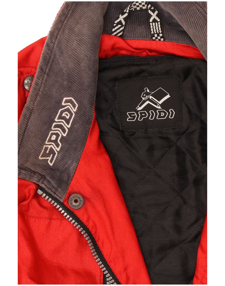 SPIDI Mens Racer Jacket UK 36 Small Red