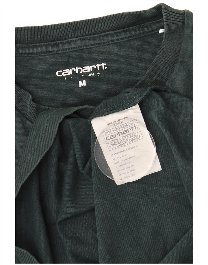 CARHARTT Camiseta Hombre Top Algodón Verde Medio
