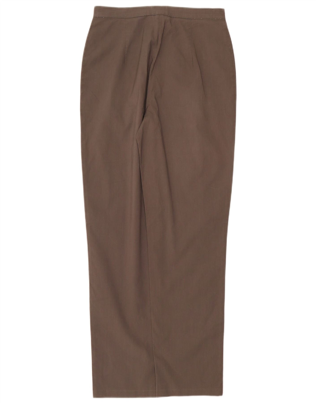 Pantalones Casuales Recto Mujer Trussardi IT 44 Medium W28 L29 Gris Algodón
