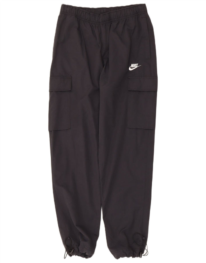 Nike Hombre Cargo Chándal Pantalones Joggers Pequeño Algodón Negro