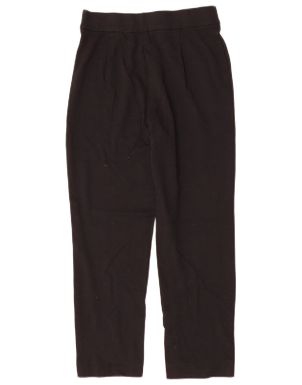Marks & Spencer Pantalones Cortos Rectos para Mujer UK 8 Small W26 L25 Negro