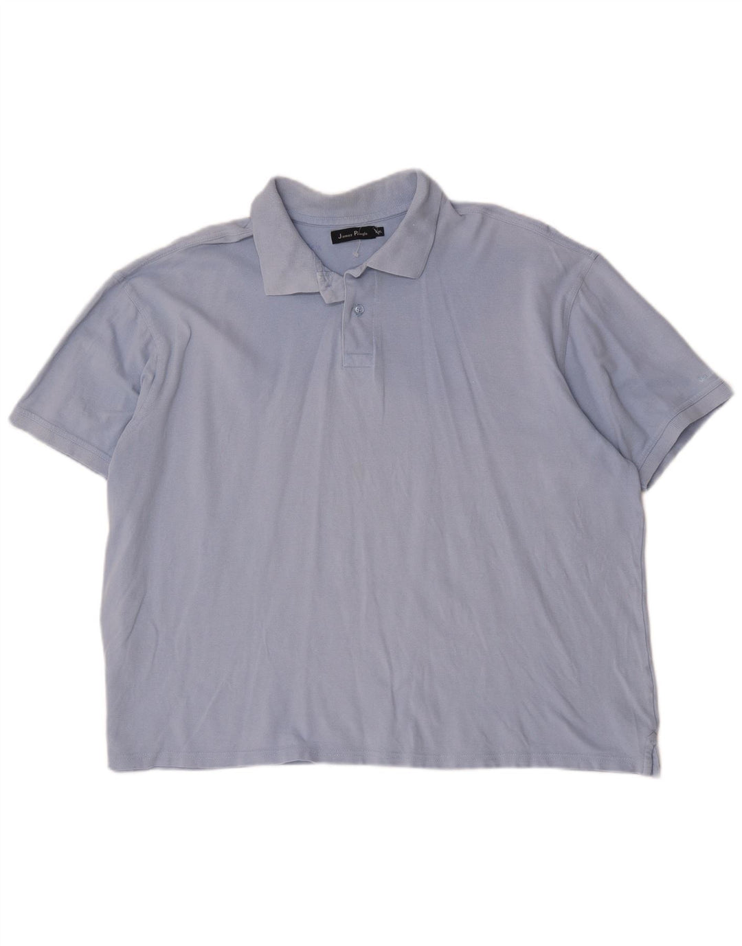 James Pringle Polo para hombre 2XL Algodón azul
