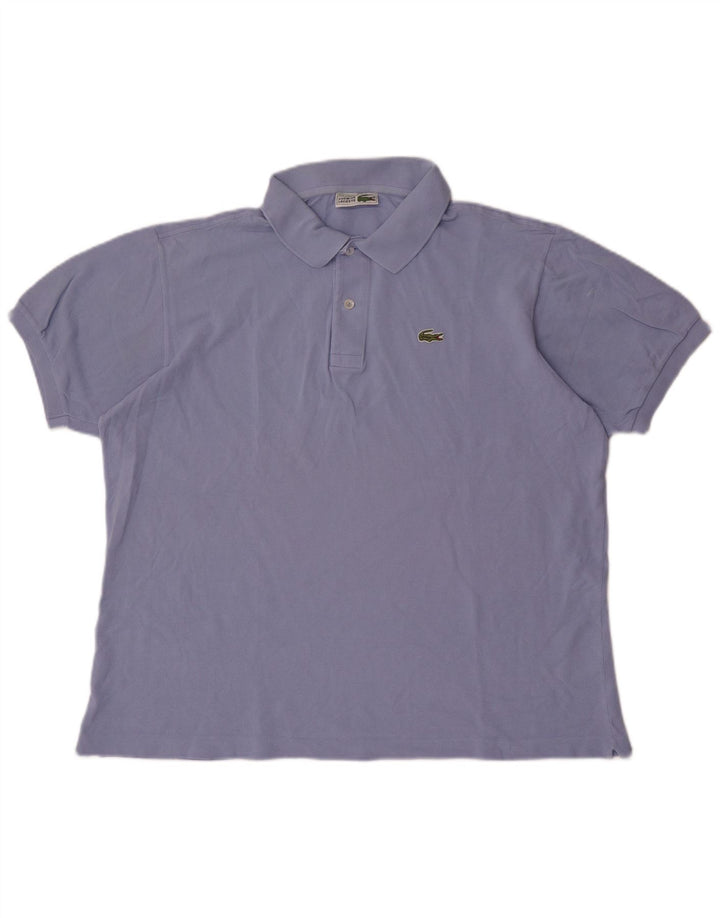 Polo Lacoste Hombre Talla 6 XL Algodón Azul